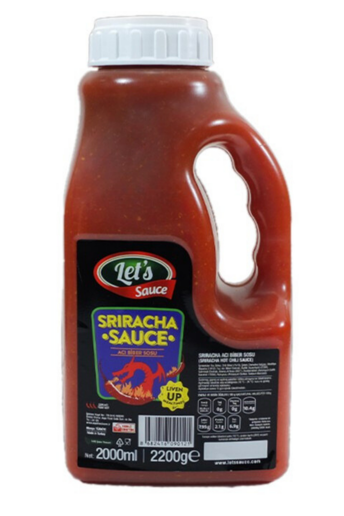 Let's Sauce Sriracha Sıvı Sos 2.2 KG !