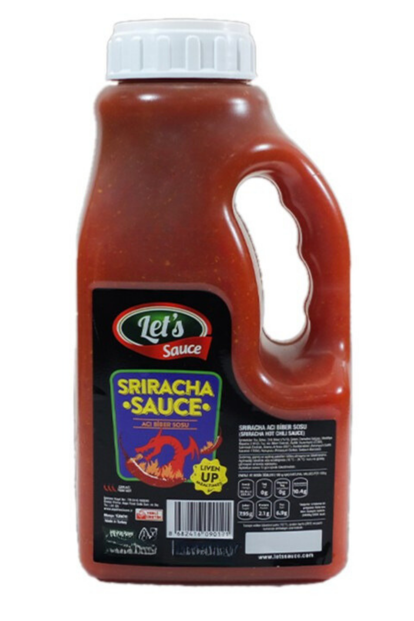 Let's Sauce Sriracha Sıvı Sos 2.2 KG !