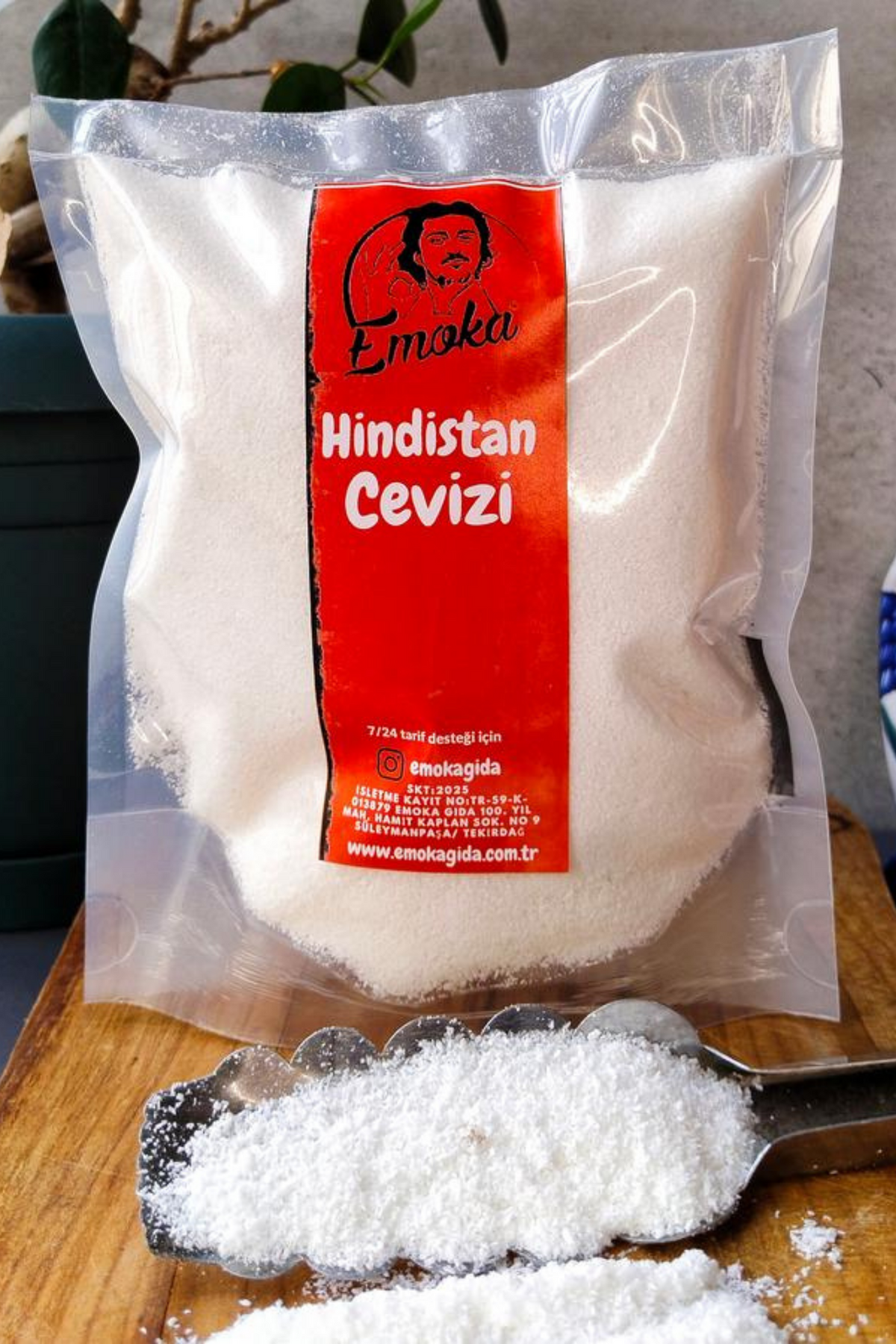 Hindistan Cevizi (Yağı alınmamış) 150 GR