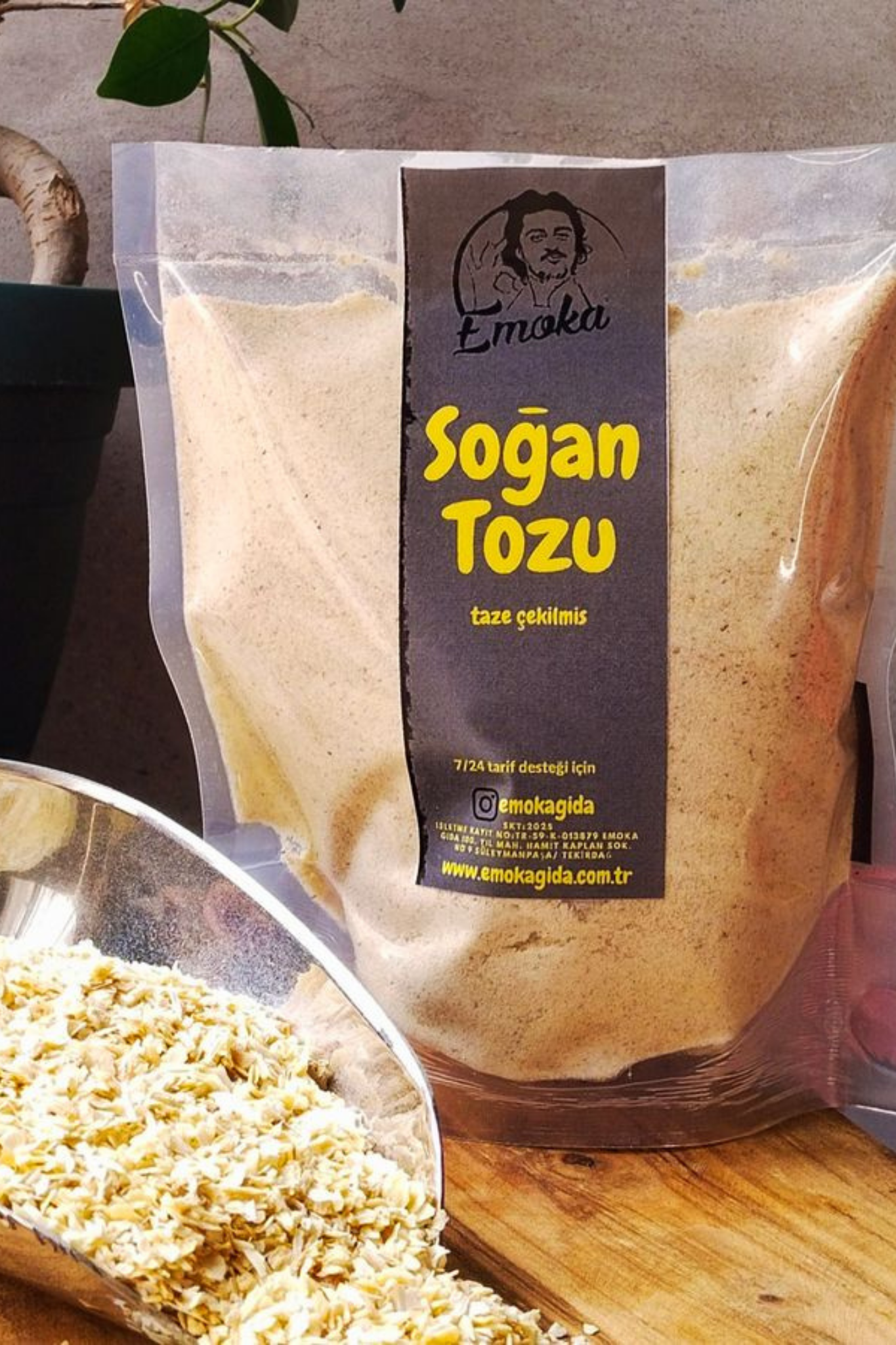 Soğan Tozu (öğütülmüş soğan tozu)