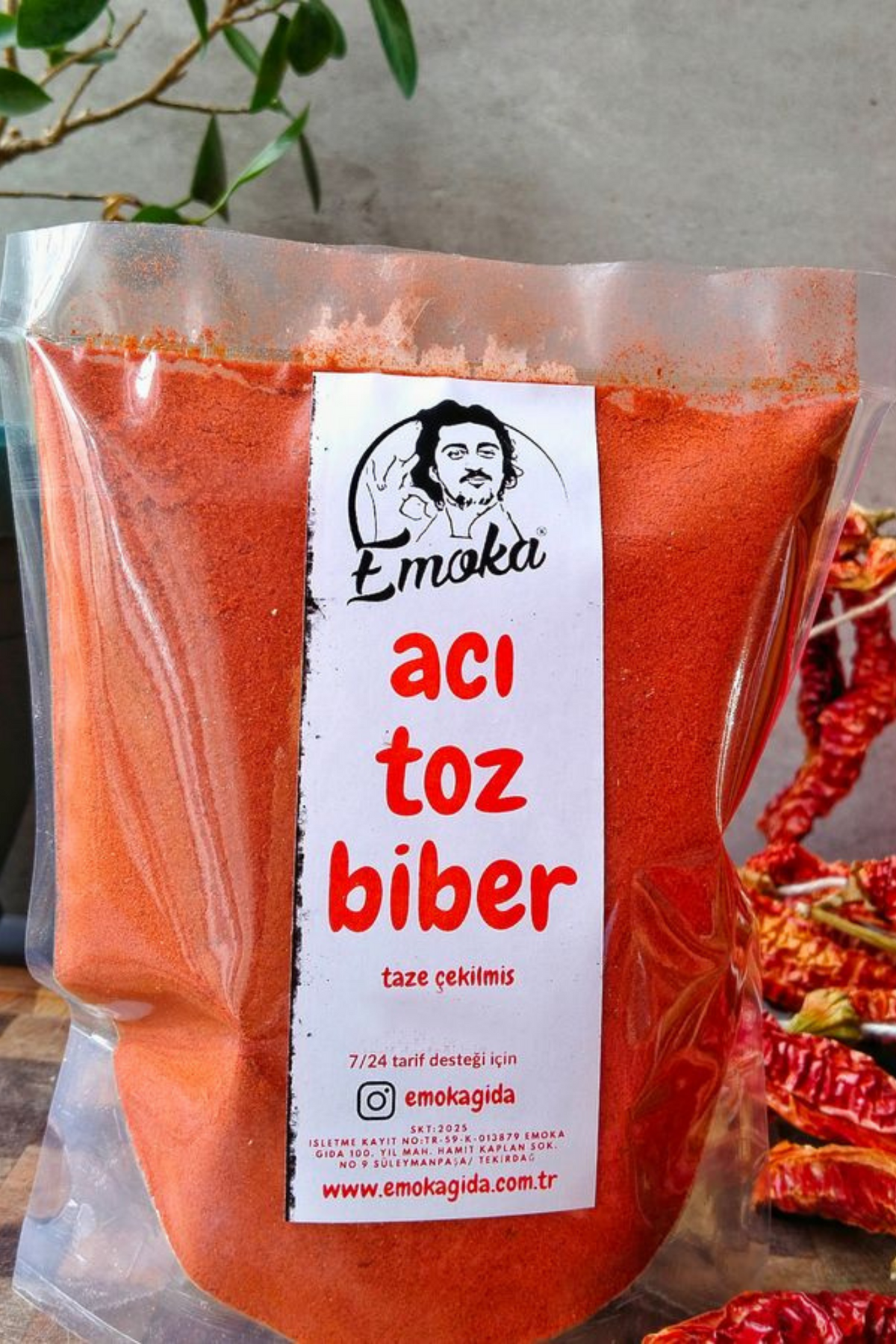 Kırmızı Acı Biber Tozu (Acı Paprika)